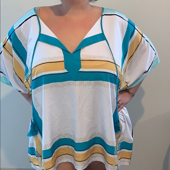 lane bryant beach cover ups